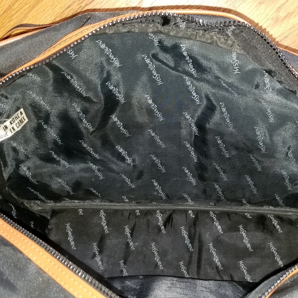 Vntg. Yves Saint Laurent Travel Bag - Picture 6 of 8